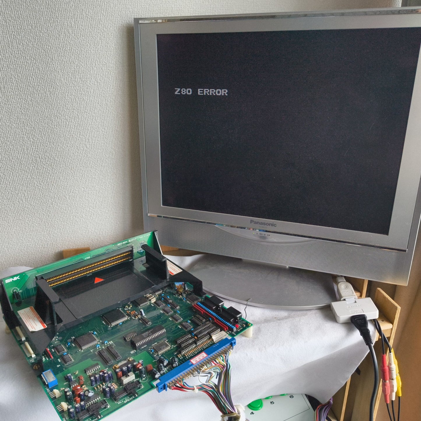 For Parts, NEO GEO MVS System Motherboard (A Board) SNK NEO-MVH MV1FS JAMMA