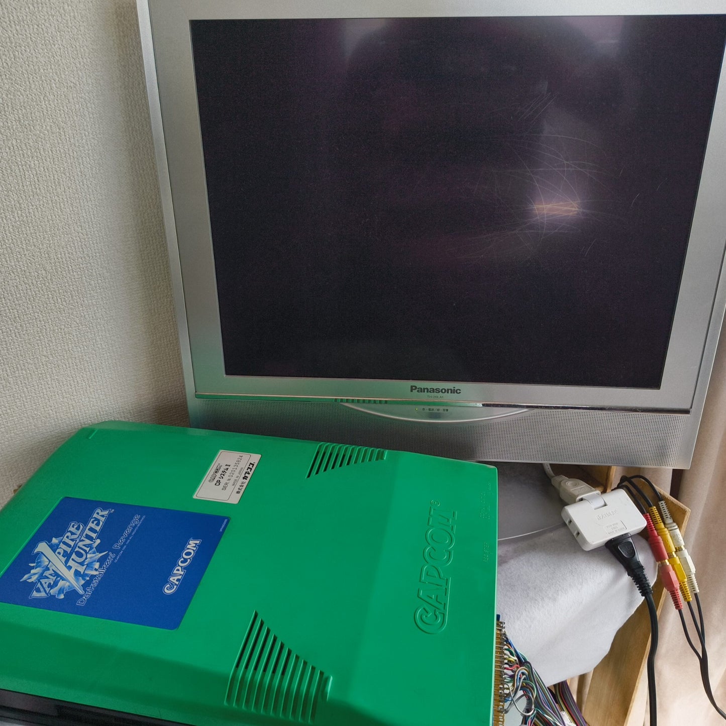 CAPCOM CPS2 System JAMMA Motherboard (A Board) set, working, Japan-i0221-