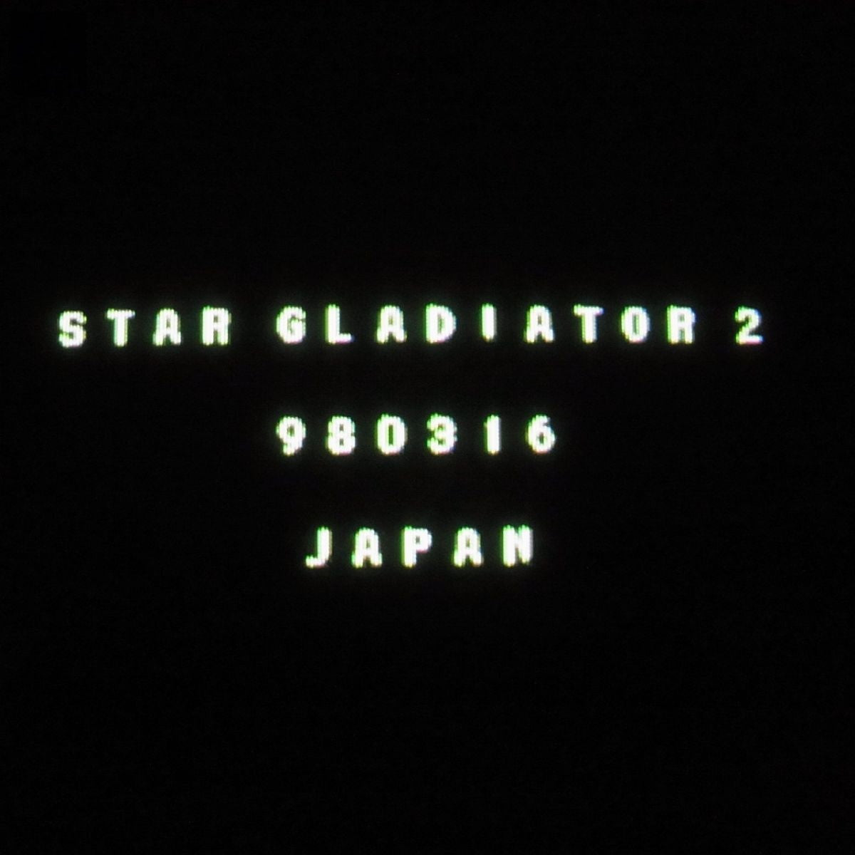 STAR GLADIATOR 2 CAPCOM ZN-2 system Arcade Cartridge B Board w/Inst cards-h0214-