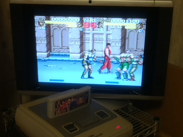 Final Fight Tough for Nintendo Super Famicom SNES action game cartridge tested-B - Hakushin Retro Game shop