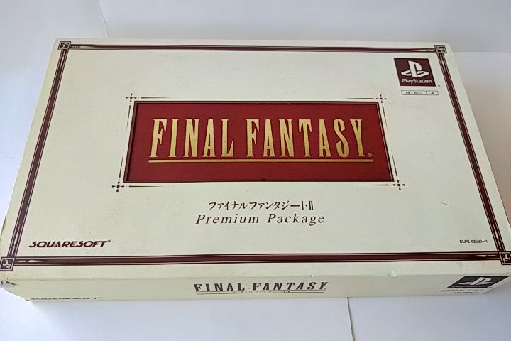 Final Fantasy 1,2 Premium Package Sony Playstation PS Game Boxed