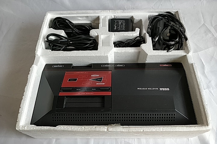 SEGA Master System Console MK-2000,Two Pads,PSU,Boxed set tested-a1126- - Hakushin Retro Game shop