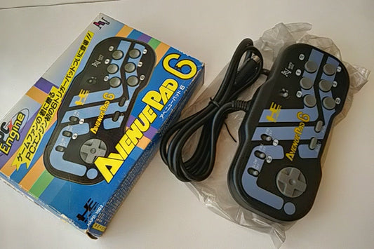 NEC Avenue Pad 6 NAPD-1002 for PC-Engine turbografx-16 PCE Boxed/tested-b207- - Hakushin Retro Game shop
