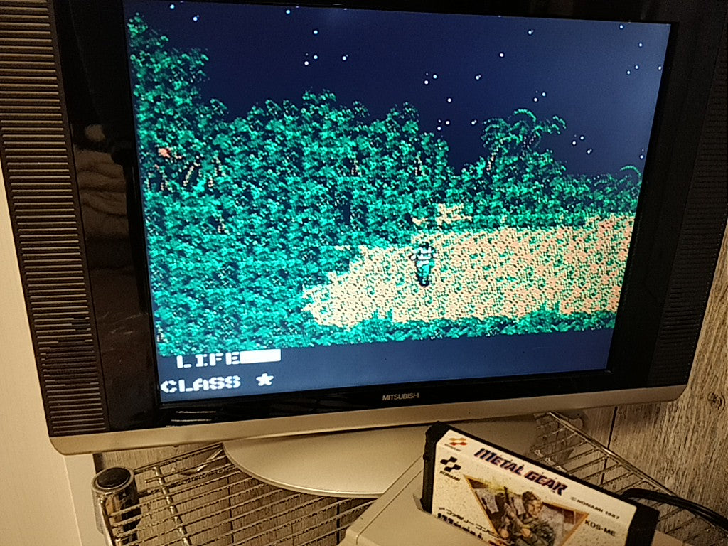 METAL GEAR Nintendo Famicom FC NES Cartridge only tested -b313- - Hakushin Retro Game shop