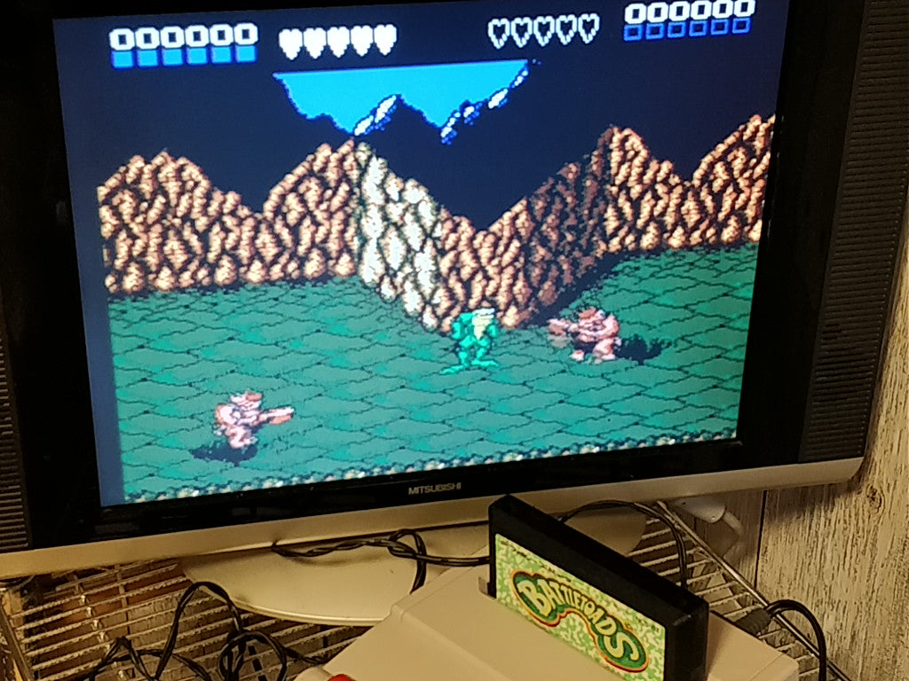 BattleToads (BATTLETOADS) MESAIA Nintendo Famicom NES Cartridge only tested-b824 - Hakushin Retro Game shop