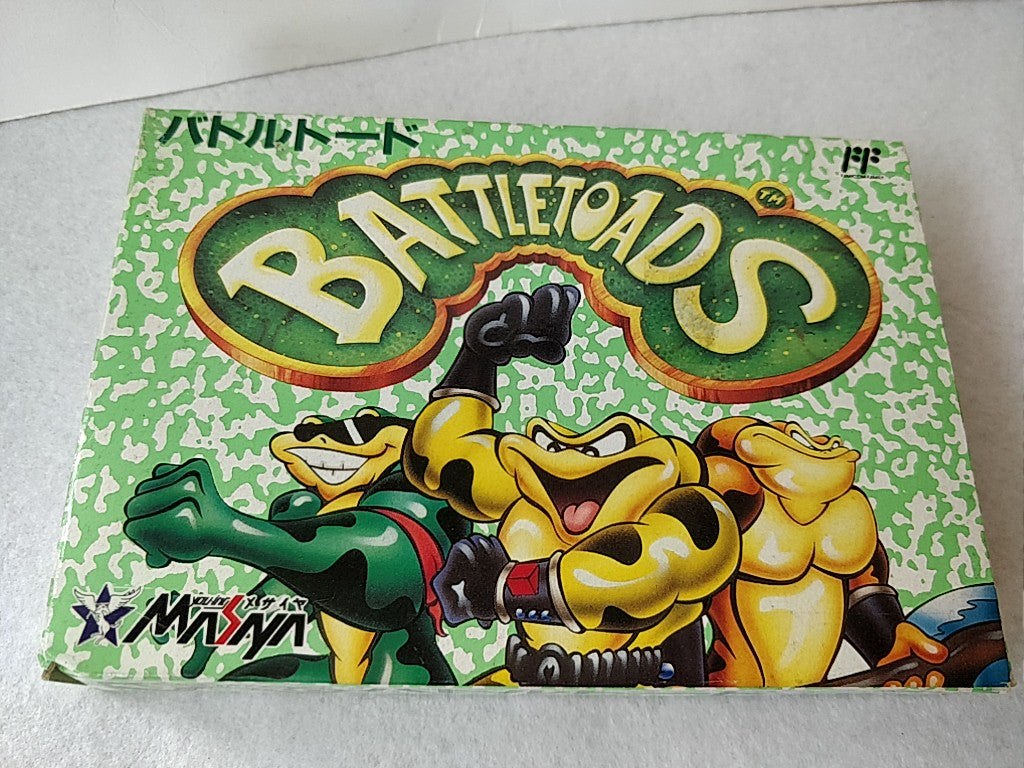 タイトル BattleToads (BATTLETOADS) MESAIA Nintendo Famicom NES Cartridge only tested-b824 - Hakushin Retro Game shop