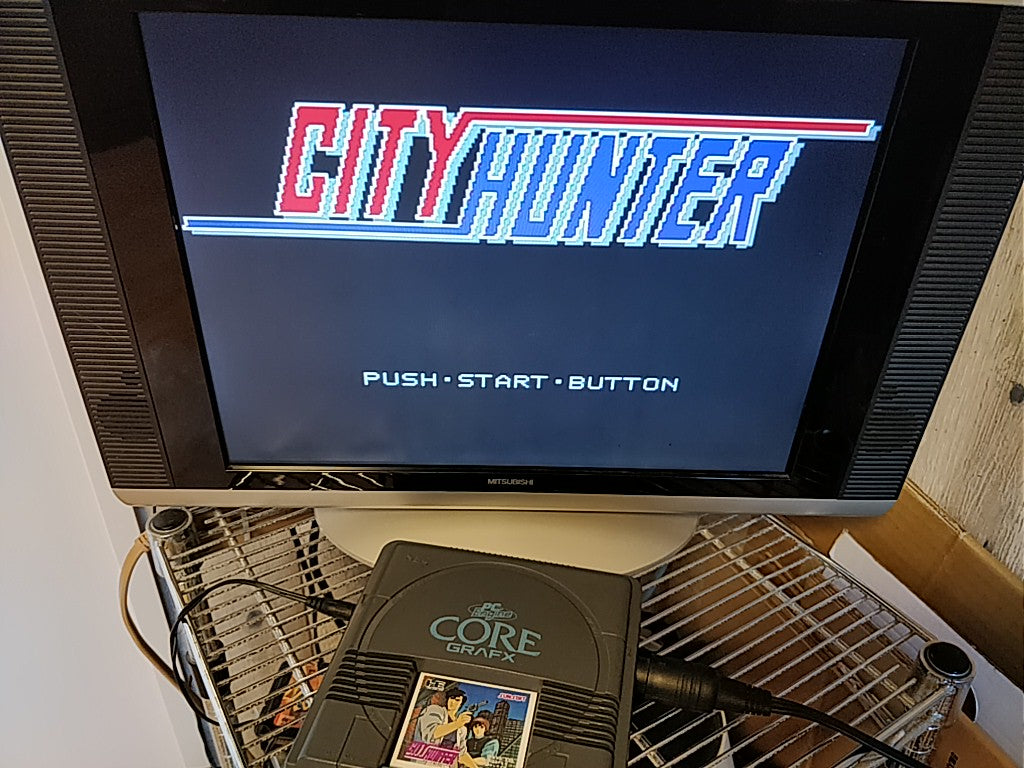 City Hunter NEC PC Engine PCE TurboGrafx-16/Card only-c0325- - Hakushin Retro Game shop