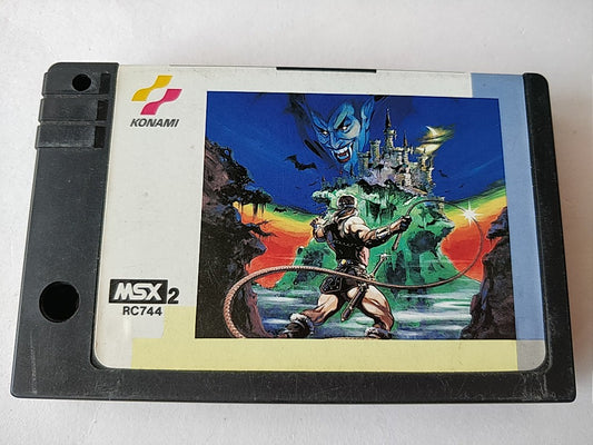CASTLEVANIA Akumajo Dracula MSX MSX2 Game Cartridge only tested-c0408- - Hakushin Retro Game shop