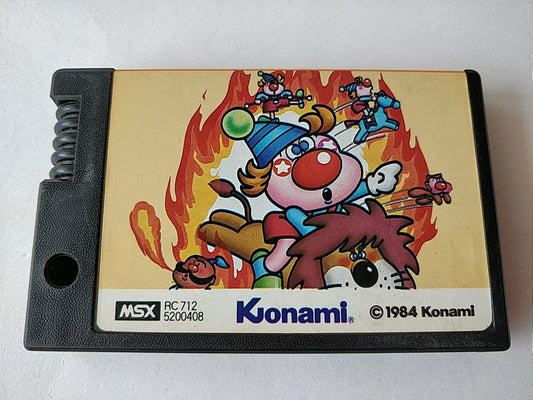 CIRCUS CHARLIE for MSX MSX2 Game Cartridge only/NTSC-J tested-c0407- - Hakushin Retro Game shop