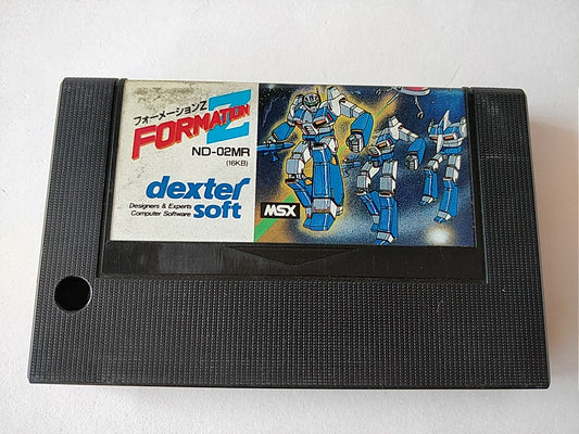 FORMATION Z (Aeroboto) MSX MSX2 Game Cartridge only tested-c0414- - Hakushin Retro Game shop