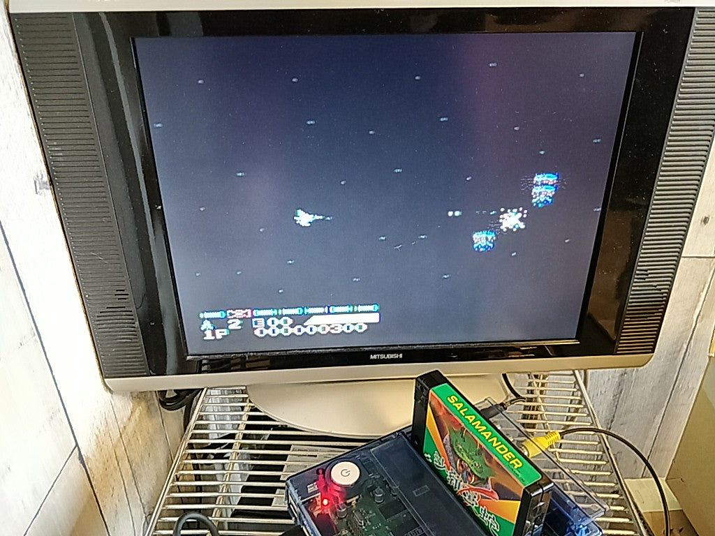 Salamander/Life Force MSX shooter Game Japan/Game cartridge only tested-c0304-