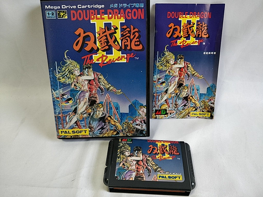 Double Dragon 2 The Revenge SEGA MEGA DRIVE GENESIS Cartridge