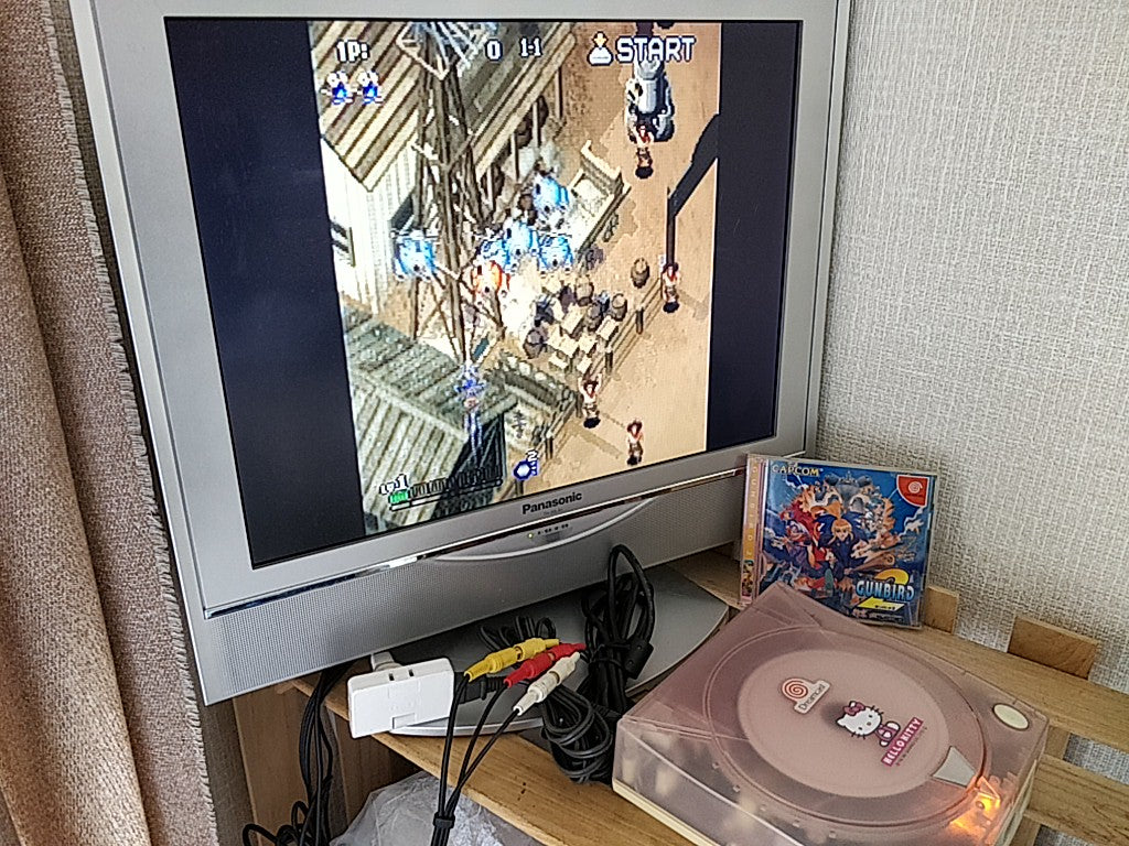 GUNBIRD 2 SEGA DreamCast Game Japan /Game disk,Manual,Boxed set tested-d0430-