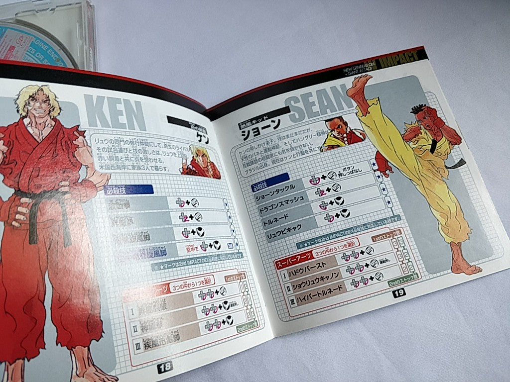 Street Fighter 3 W Impact DreamCast/Game Disk,Manual,Boxed tested-d0430-