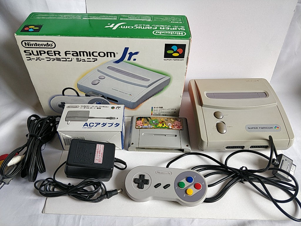 Nintendo Super Famicom Jr. (SNES) Console,Pad,PSU,AV cable, Boxed