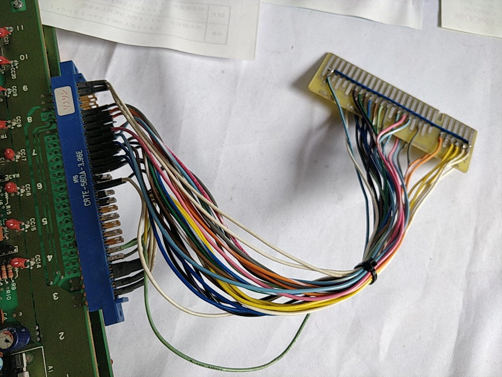 SONSON CAPCOM JAMMA Arcade Game PCB system Board and Instruction card set-d0630-