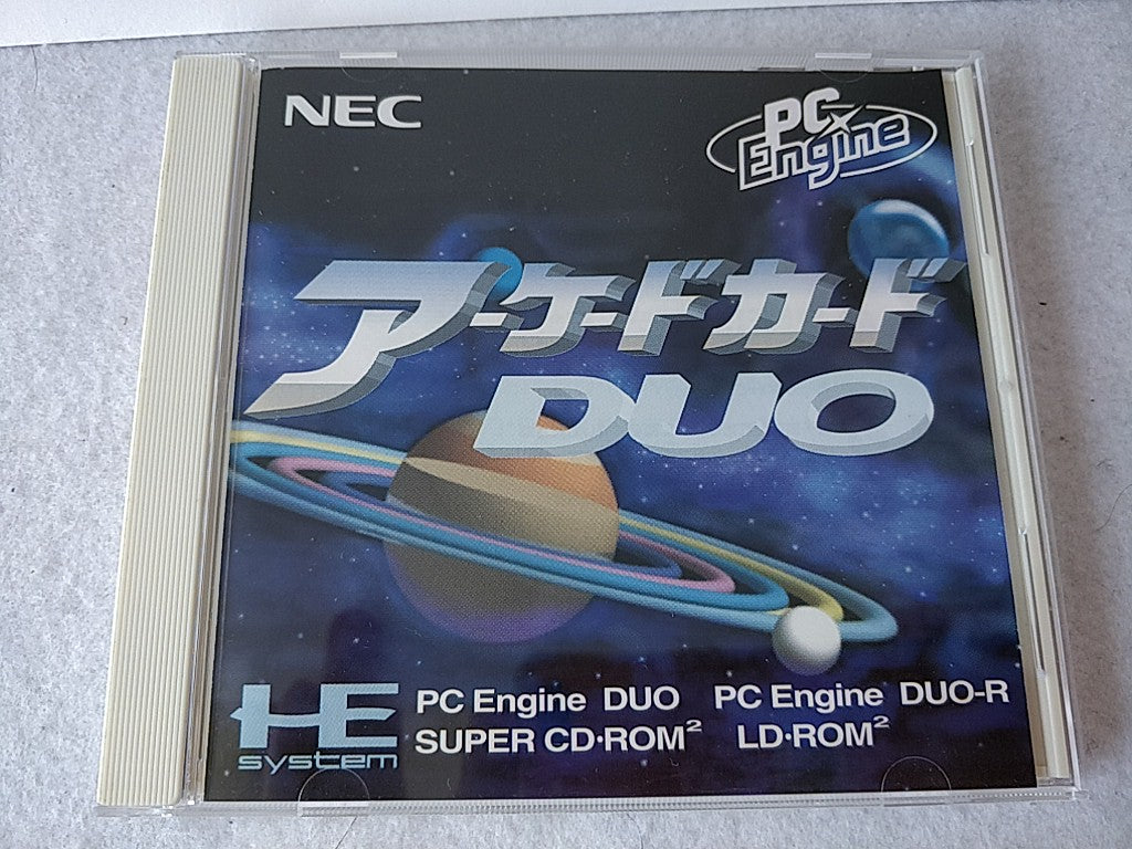 NEC PC Engine TurboGrafx-16 Arcade Card DUO for CD-ROM2 tested-d0720- –  Hakushin Retro Game shop