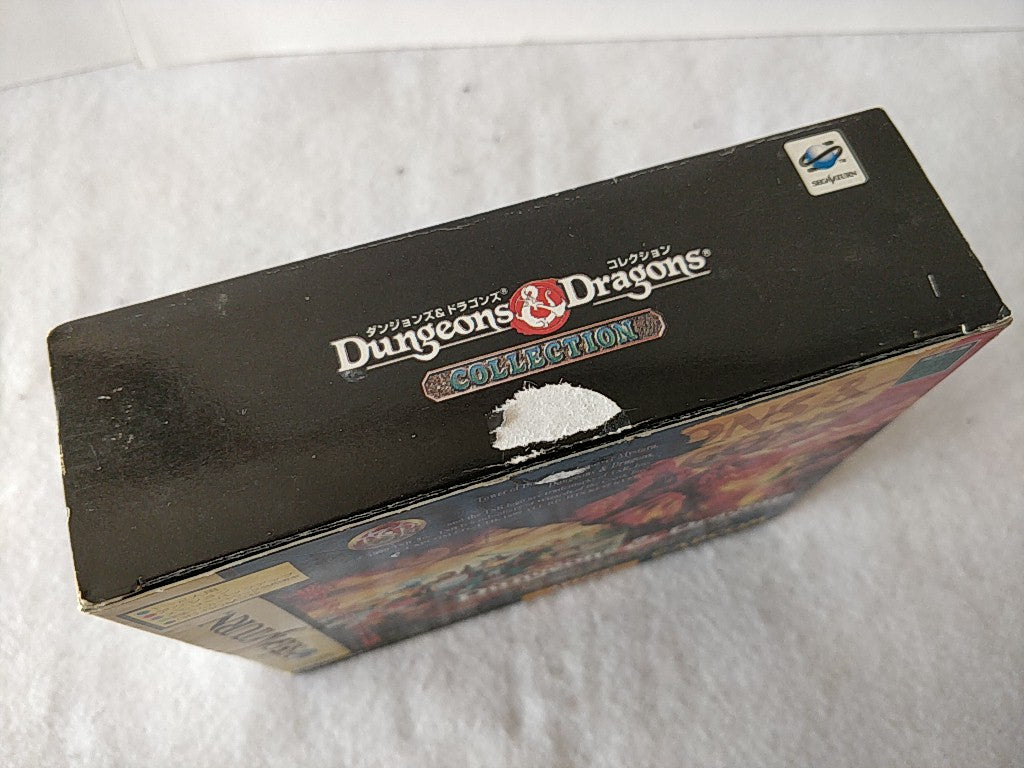 Dungeons and Dragons Collection + 4M RAM Boxed Set for SEGA SATURN tested-e0110-