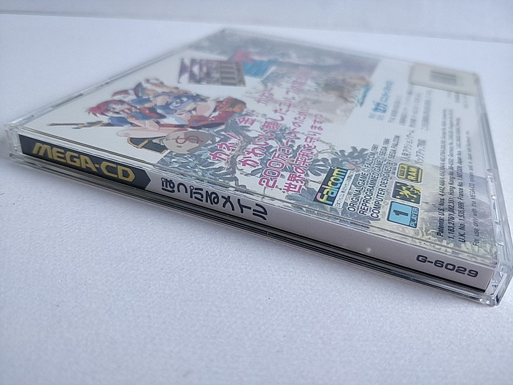 Popful Mail Falcom SEGA MEGA CD Game Disk,Manual,Cased set, tested-e0221-
