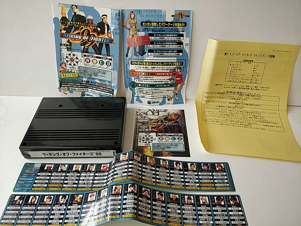 The King of Fighters '99 KOF99 SNK NEOGEO MVS Arcade Cartridge Tested-e0309-