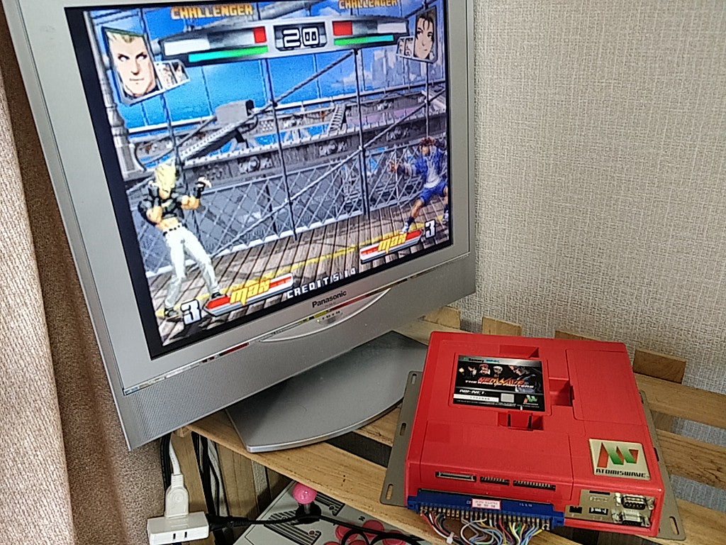 Mother Board (A Board ) SUMMY ATOMISWAVE System Arcade JAMMA PCB /tested-e0501-