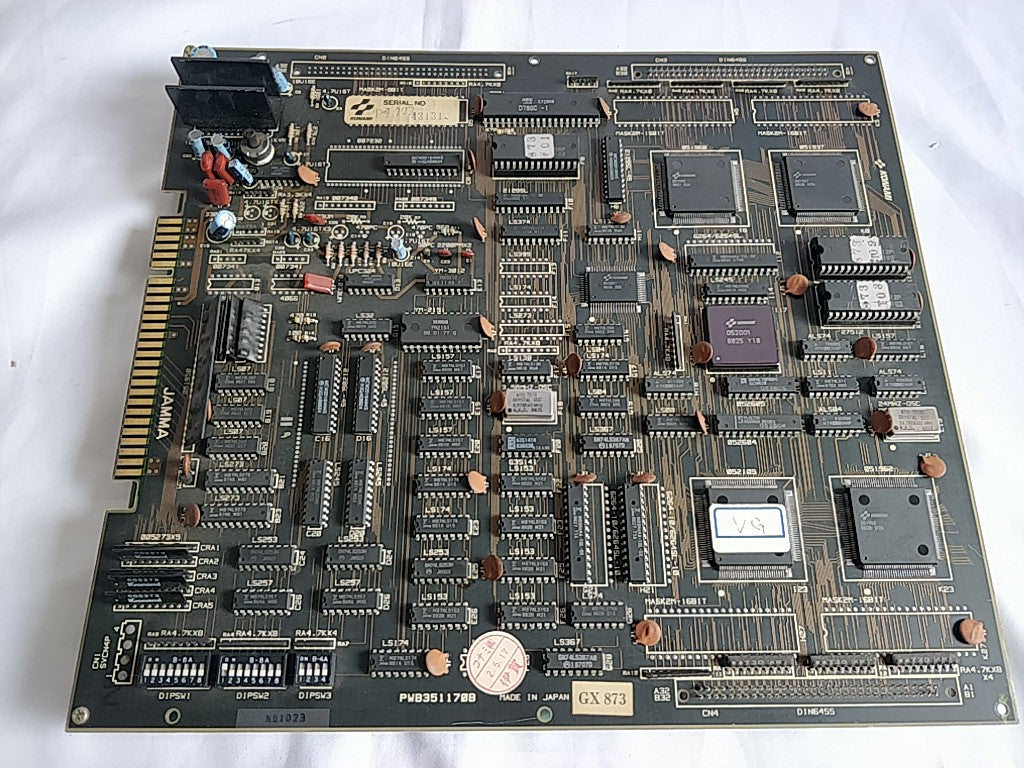 THUNDER CROSS PCB Game board and KONAMI System and Arcade Board 