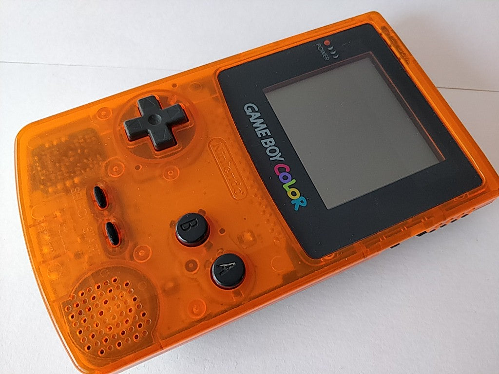 Nintendo Gameboy Color DAIEI HAWKS Limited edition Clear Orange consol – Hakushin  Retro Game shop