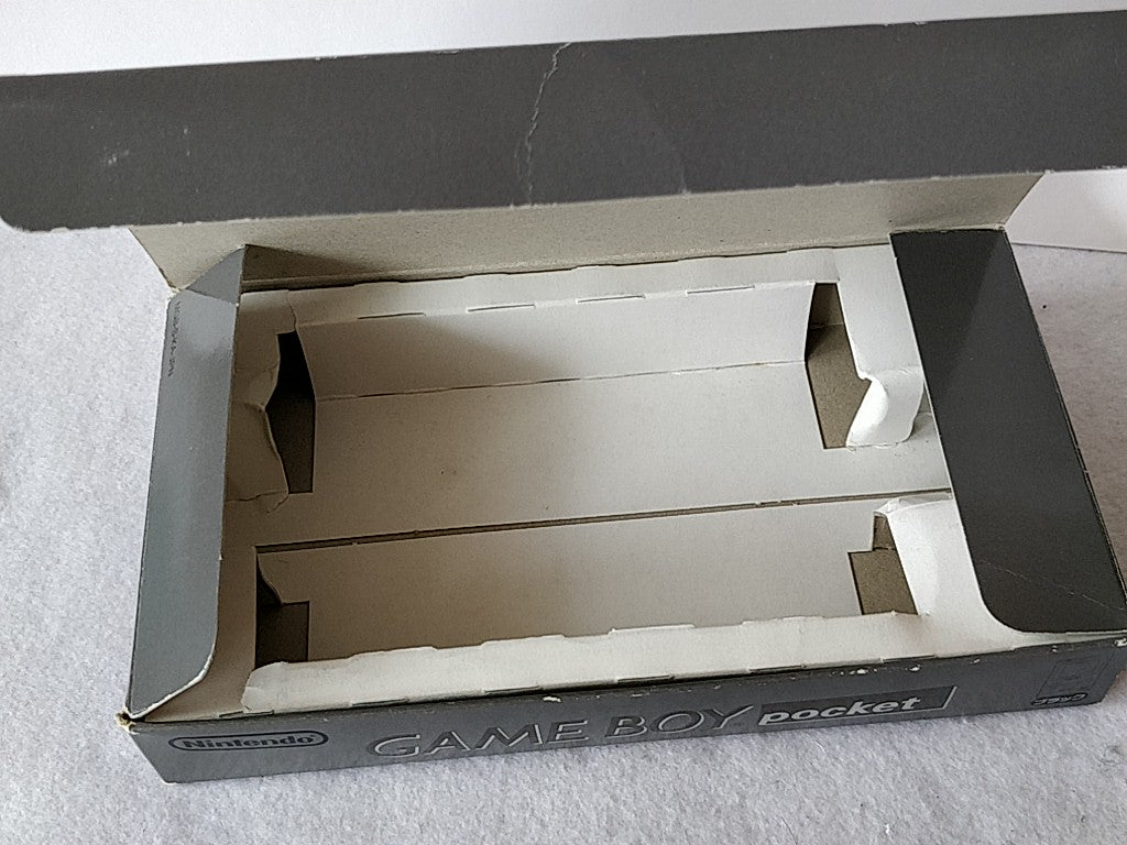 Excellent Nintendo Gameboy Pocket Black color console MGB-001 Boxed set-e0616-