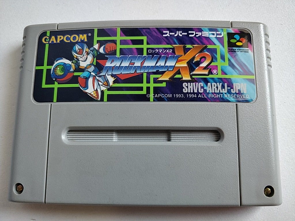 ROCKMAN X2( MEGAMAN ) Nintendo Super Famicom SFC Cartridge only