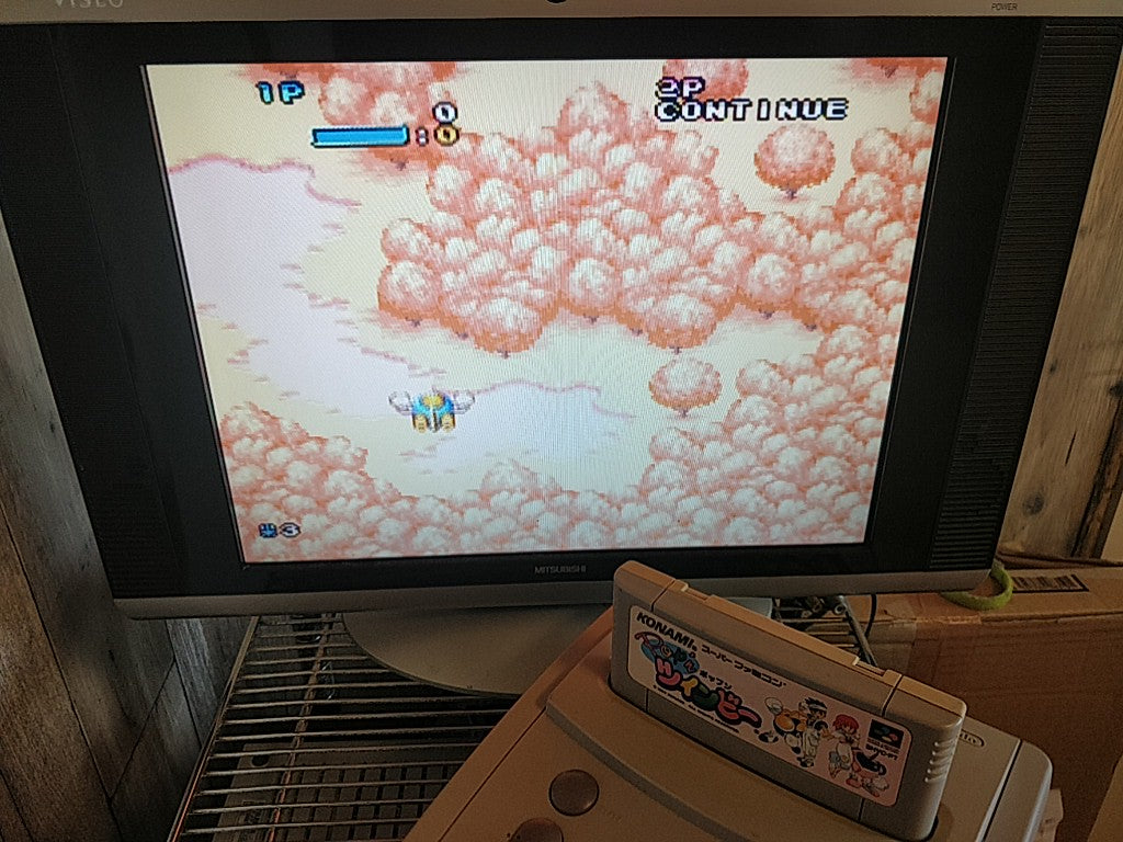 Pop'n Twinbee Stinger Nintendo Super Famicom SFC Cartridge only-e0710-