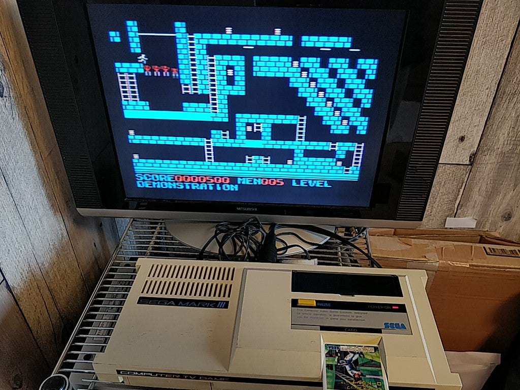 Championship Lode Runner; Sega Mark 3,SG/SC series Game Card set-e0714-2