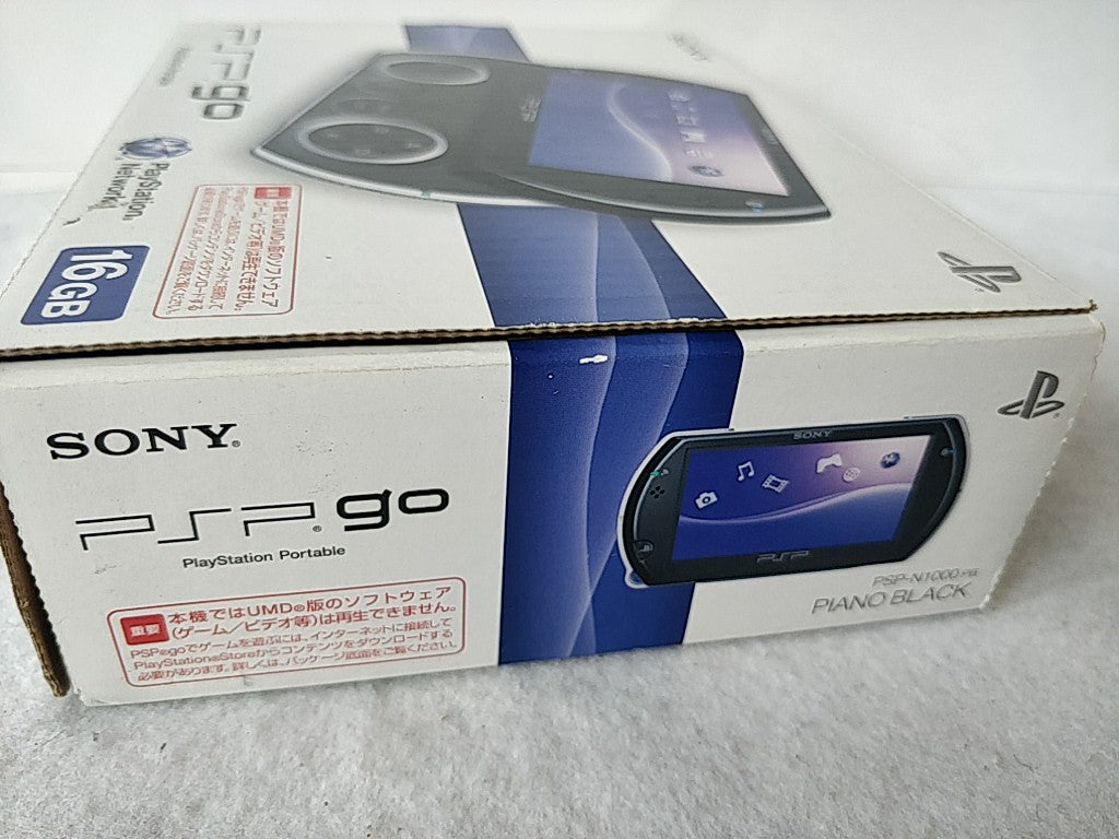 SONY PSP Go Playstation Portable console, manual, battery cable, Boxed -e0810-
