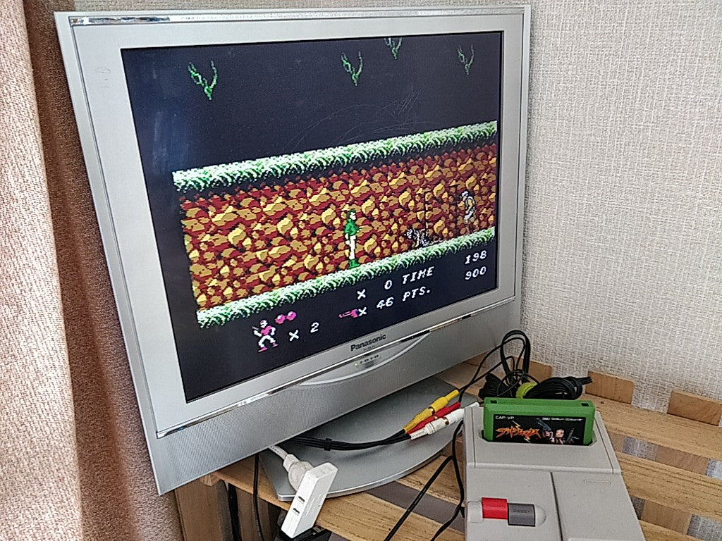 DEAD FOX Nintendo FAMICOM(NES) Cartridge, Manual, Boxed set, tested -e0909-