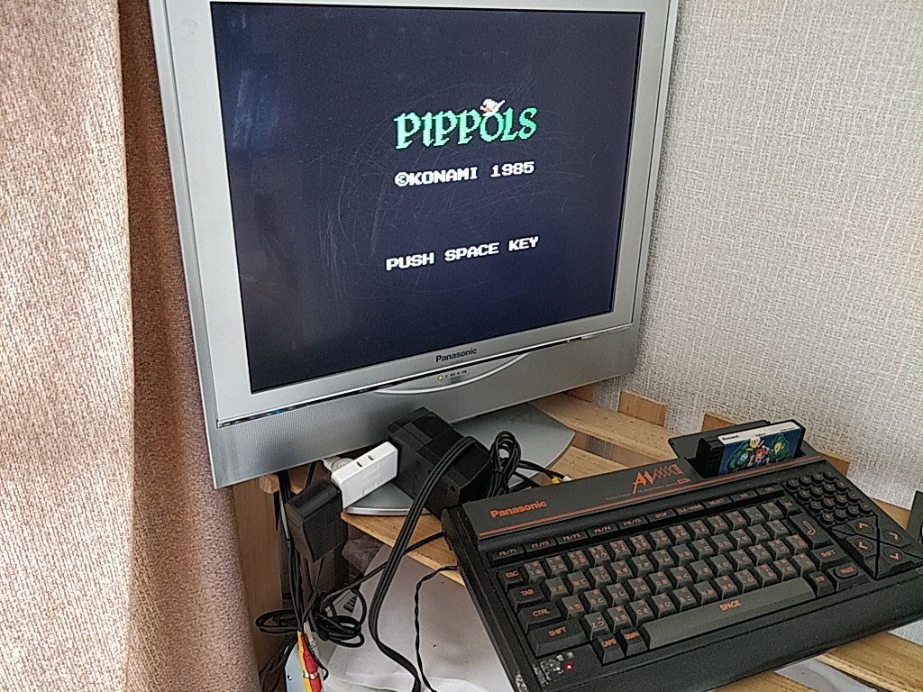 Some keys has defect, Panasonic MSX2 FS-A1 MK2 Personal Computer and Box-e0909-