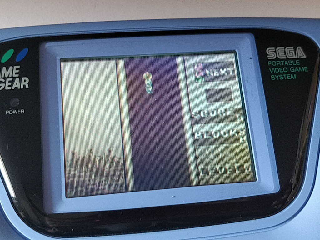COLUMNS SEGA GAME GEAR GG Cartridge, Manual, and Box set tested-e0910-