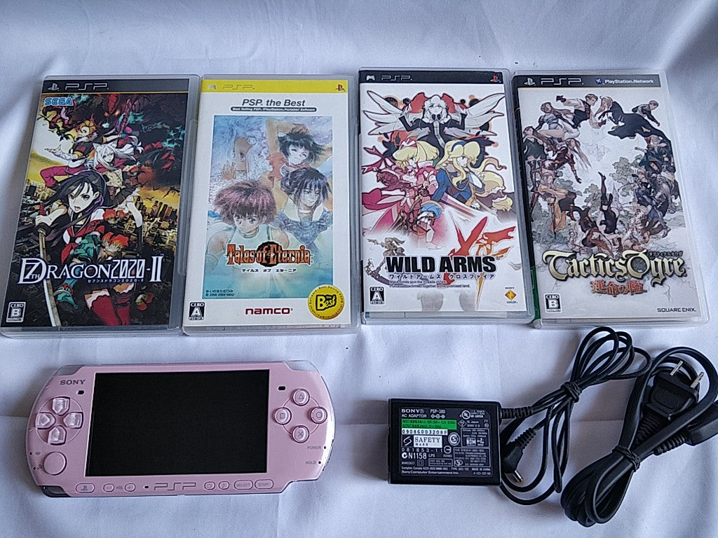 SONY Portable PSP-3000 AKB1/48 limited console set, tested Hakushin Retro Game shop