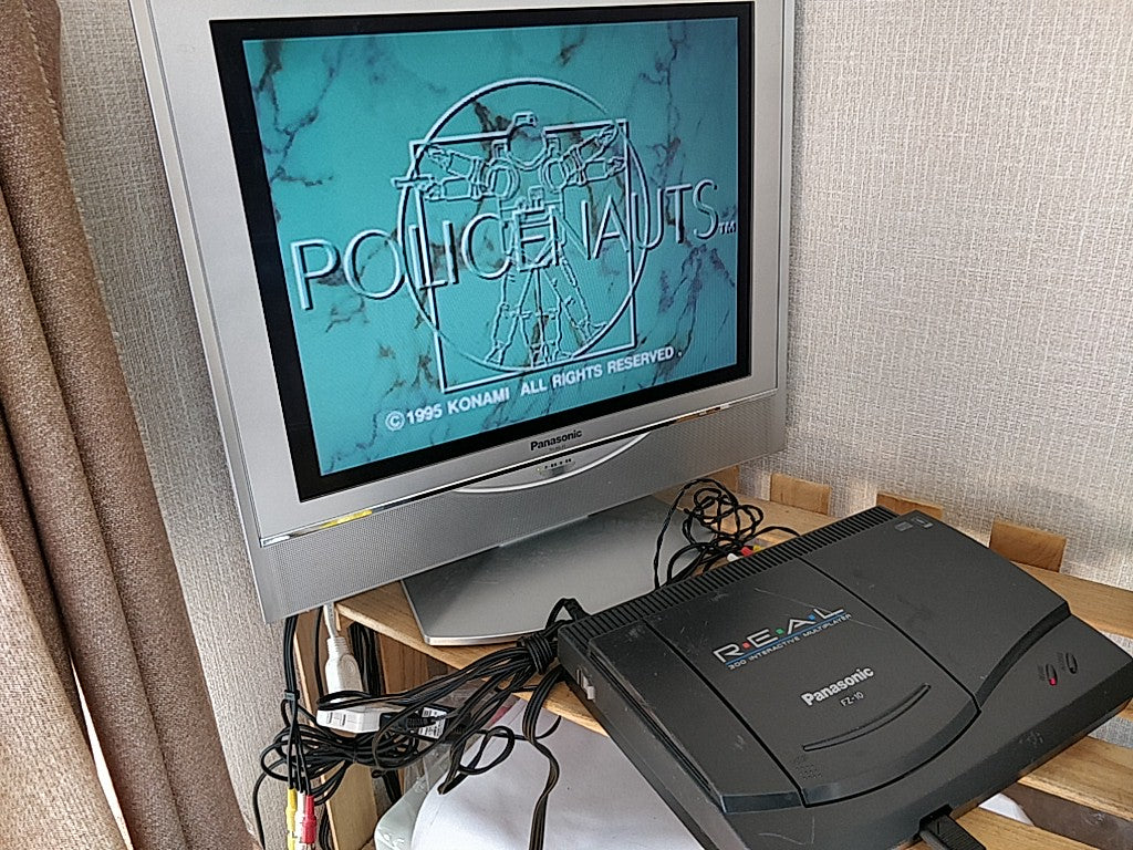 POLICENAUTS Hideo Kojima Konami Panasonic 3DO Game Disk, Manual, Box set-e1003-