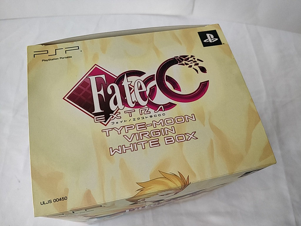 Fate Extra Type Moon Virgin White Box, with Figure, Charactor song CD set-e1010-