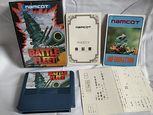 Battle Fleet Famicom FC NES Cartridge and Boxed set, tested-e1012-