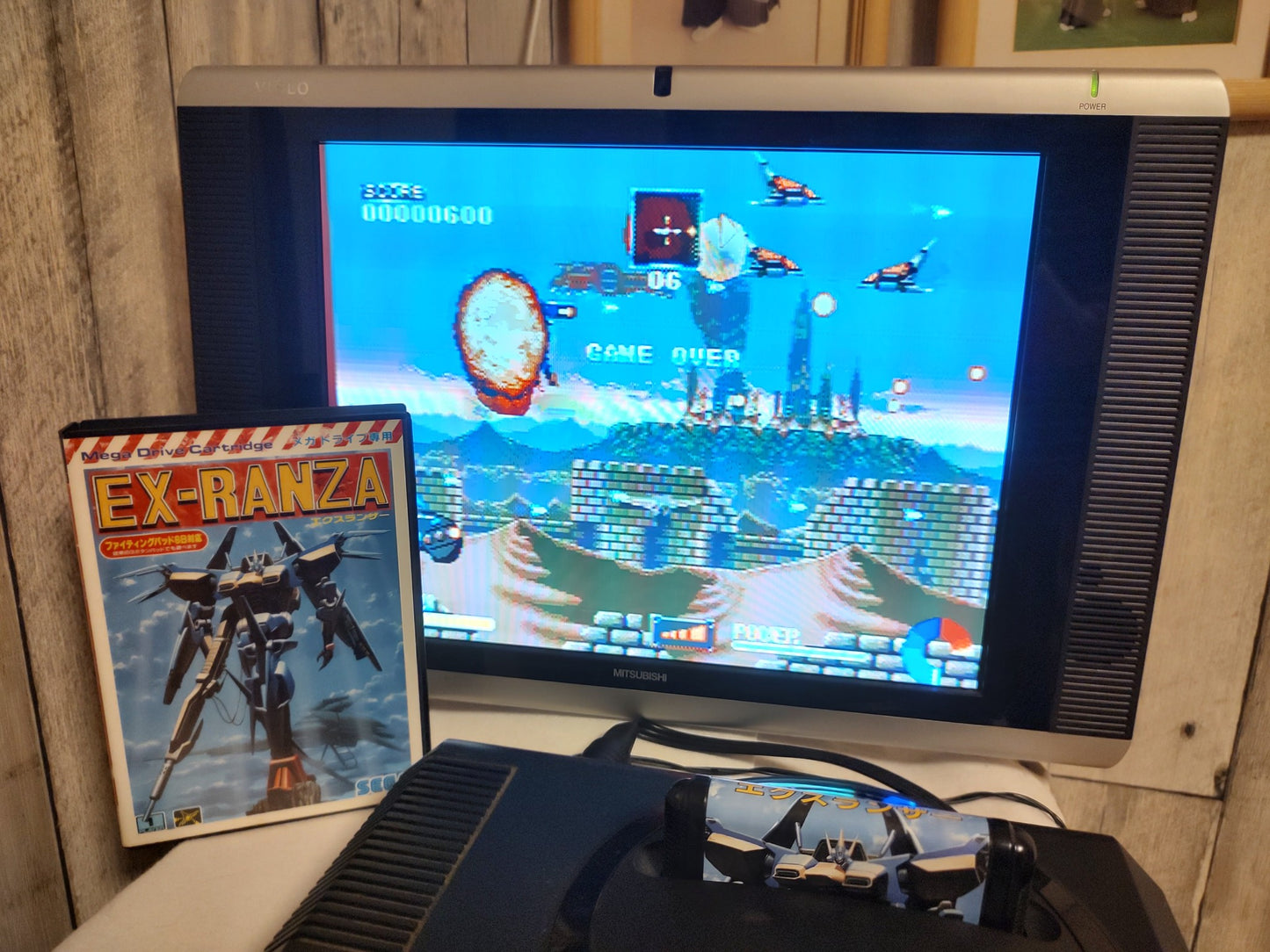 EX-RANZA Ranger-X SEGA MEGA DRIVE Genesis Cartridge, Manual, Box. Working-e1130-