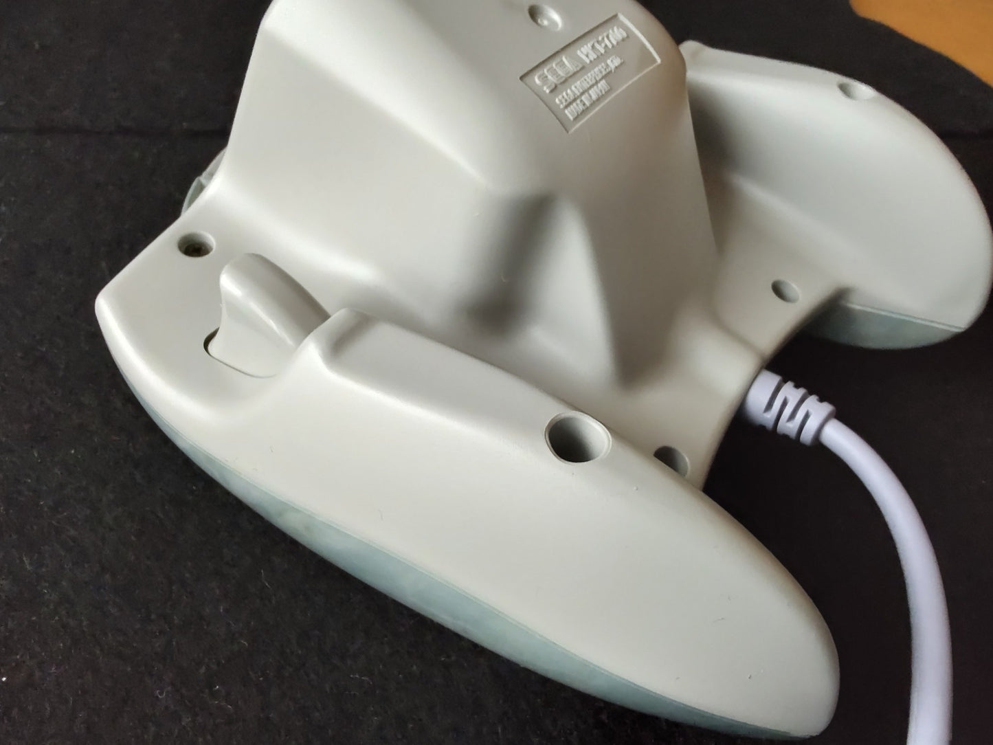 SEGA DreamCast Drean Bank Point HKT-7700 Marble Patern Controller with Box-f0114