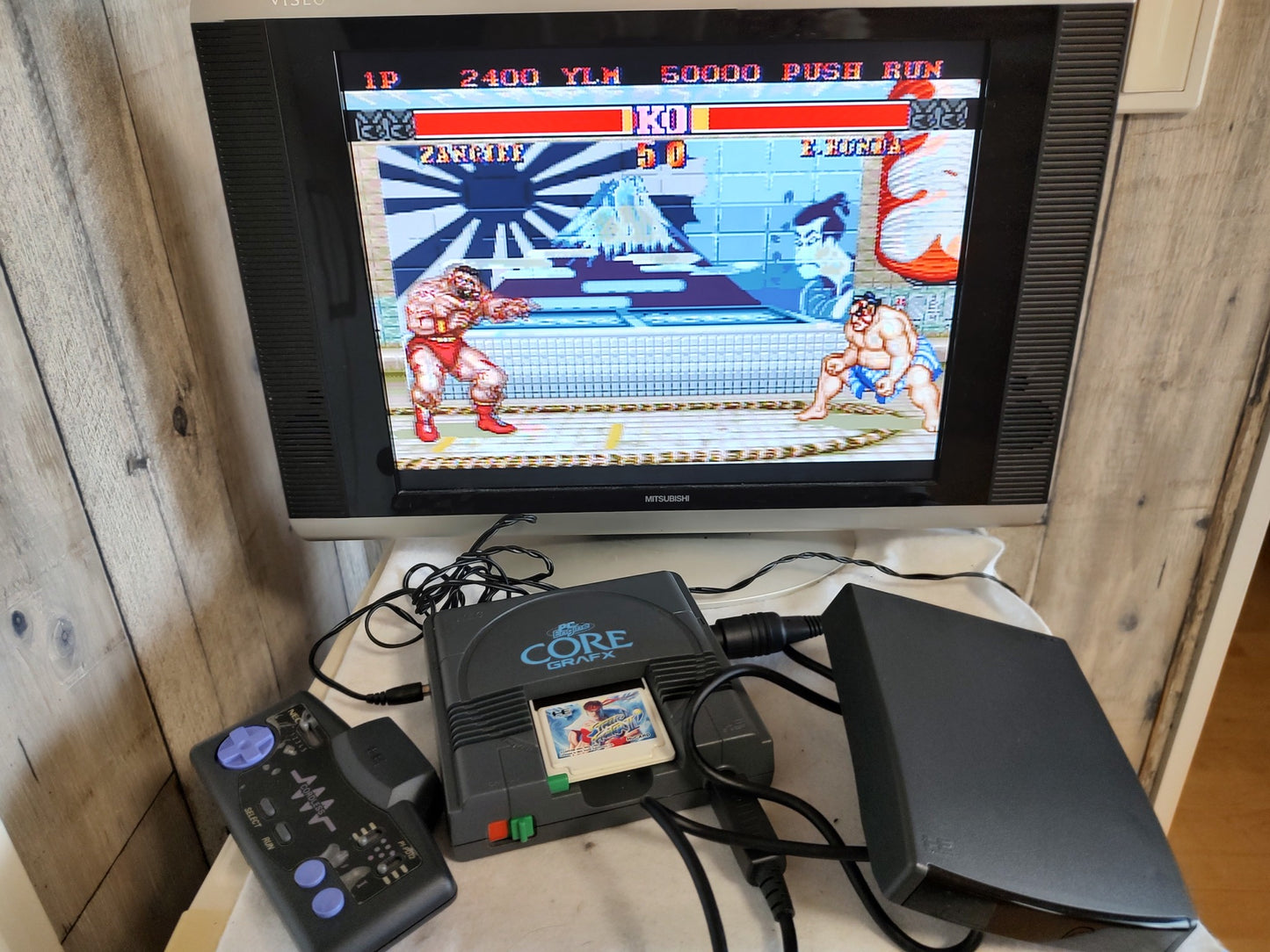 NEC PC Engine Cordless muti tap Receiver PI-PD11 and Cordless Pad(PI-PD12)-f0420