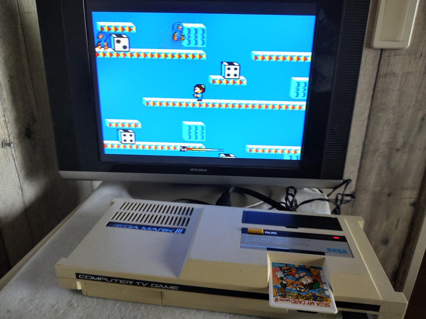 TeddyBoy Blues Game Card only SEGA Master system MK-2000/Mark3 Working-f0425