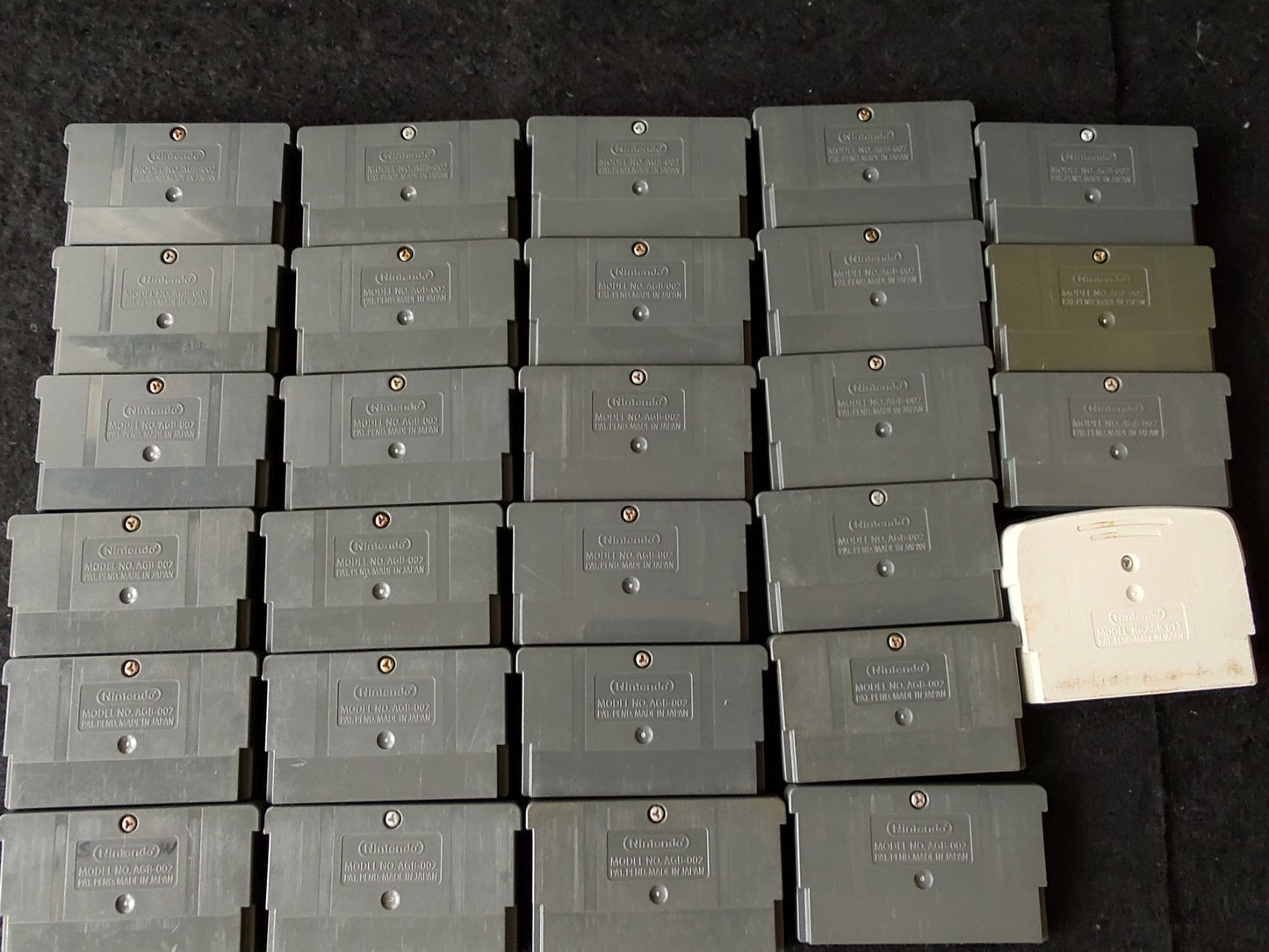 Wholesale lots of 28 Nintendo Gameboy Advance game cartridge set-f0530- - Hakushin Retro Game shop