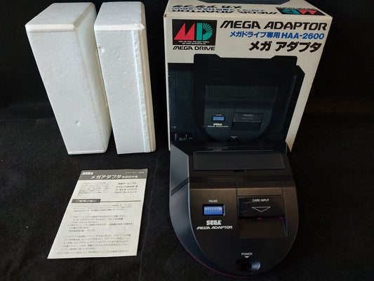 SEGA Mega Adapter System JP Ver. (POWER BASE CONVERTER) Boxed , Working-e0905-