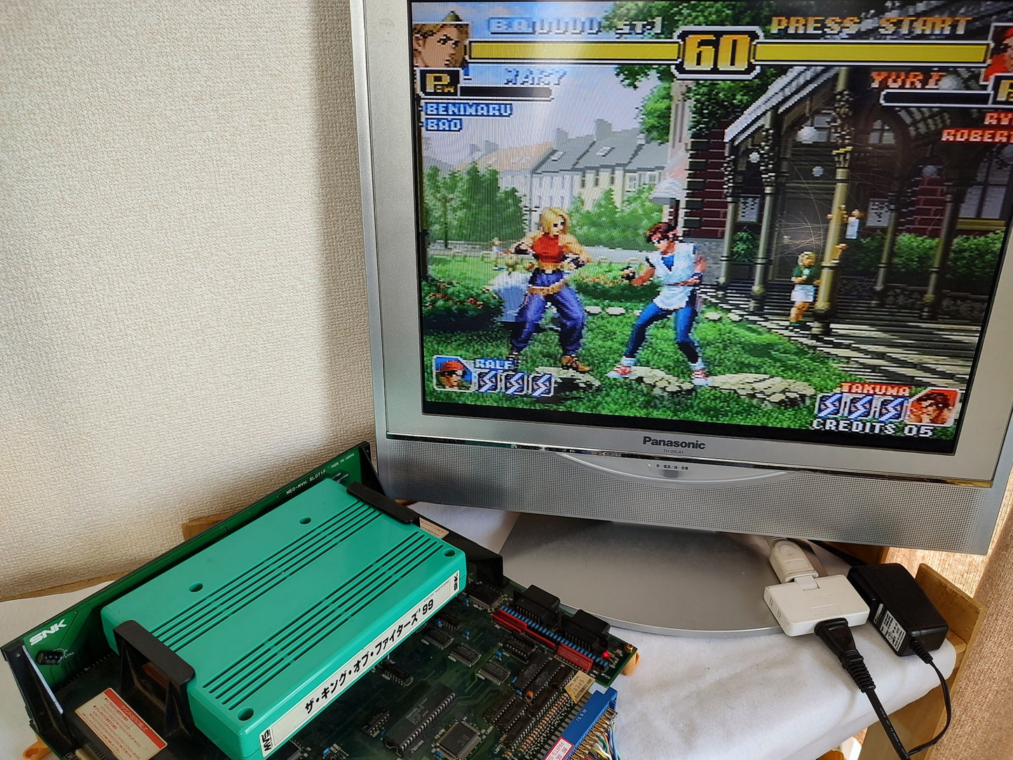 The King of Fighters '99 KOF99 SNK NEOGEO MVS Arcade Cartridge Tested-f0628-1