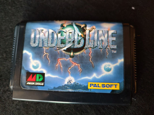 Undeadline (Undead Line) SEGA MEGA DRIVE (Genesis ) Manual, Boxed set-g0129-