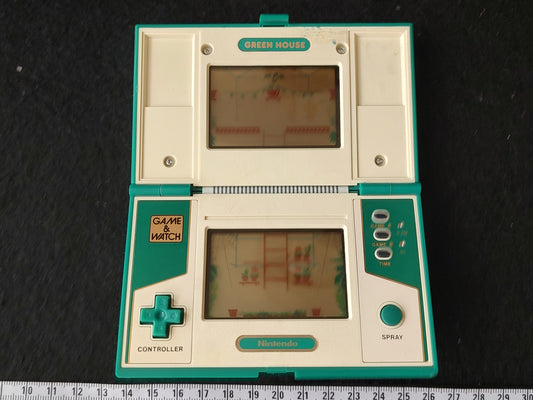Battery lid is missing Nintendo Game & Watch GREEN HOUSE Multi Screen concole