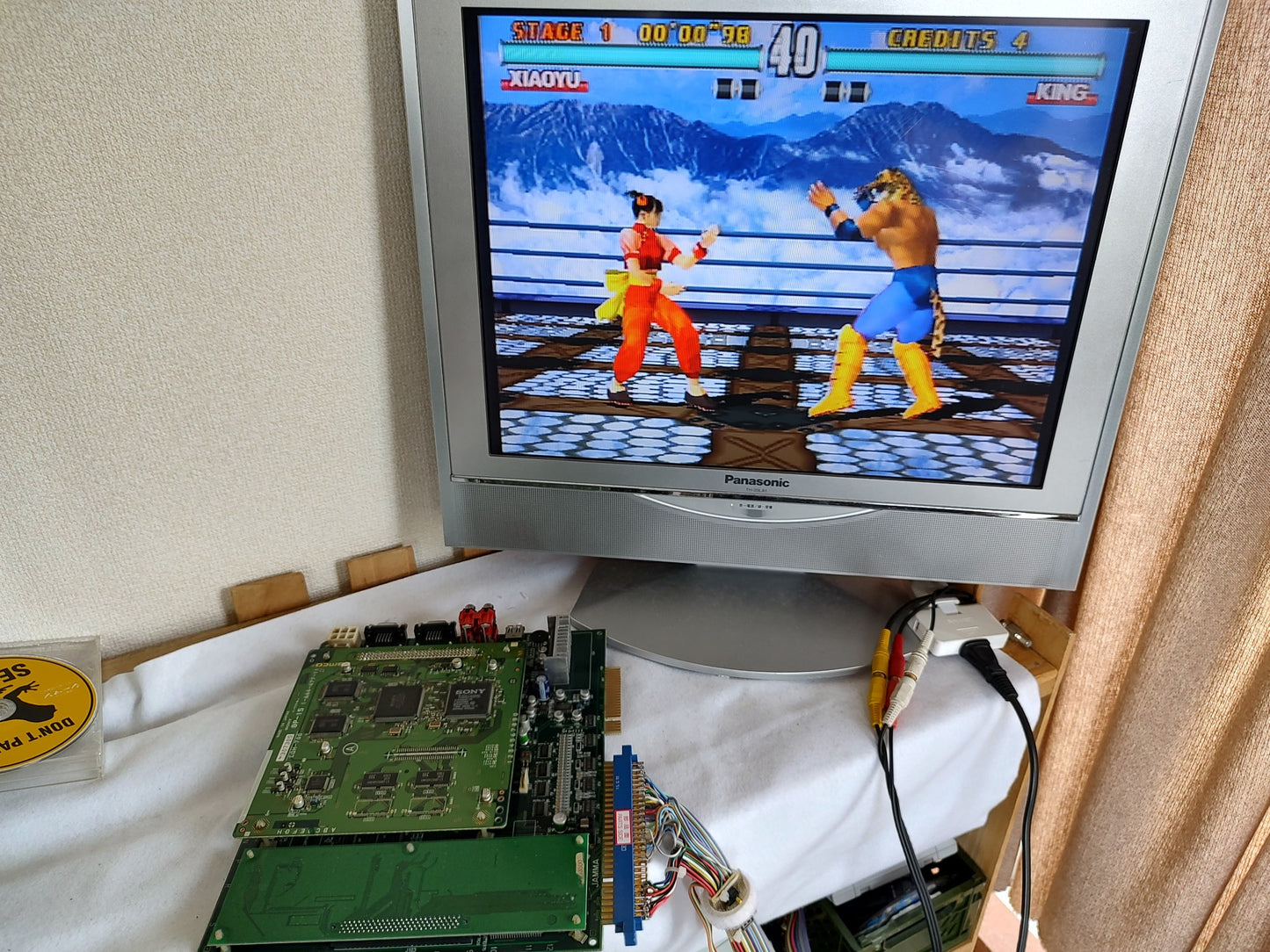 TEKKEN 3 NAMCO Arcade PCB System JAMMA Board, Working condition-g0216-