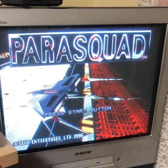 Parasquad SEGA MEGA DRIVE (GENESIS) SUPER 32X/ Cartridge,manual,Boxed set-f0424-